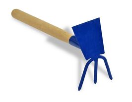 Мотижка комбінована 315 мм, дерев'яна ручкакупити