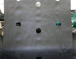 Агроволокно мульчирующее с перфорацией 3 отверстия купить