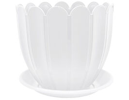 Вазон з підставкою Марго 2,4 л білийкупити