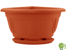 Вазон з підставкою Петунія кутовий 2,2 л теракоткупити