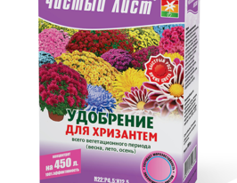 Чистый Лист для Хризантем купить