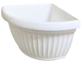 Горщик Дона настіний кутовий білий Fркупити