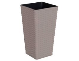 Вазон Ротанг квадратний 22*22*41,5 какаокупити